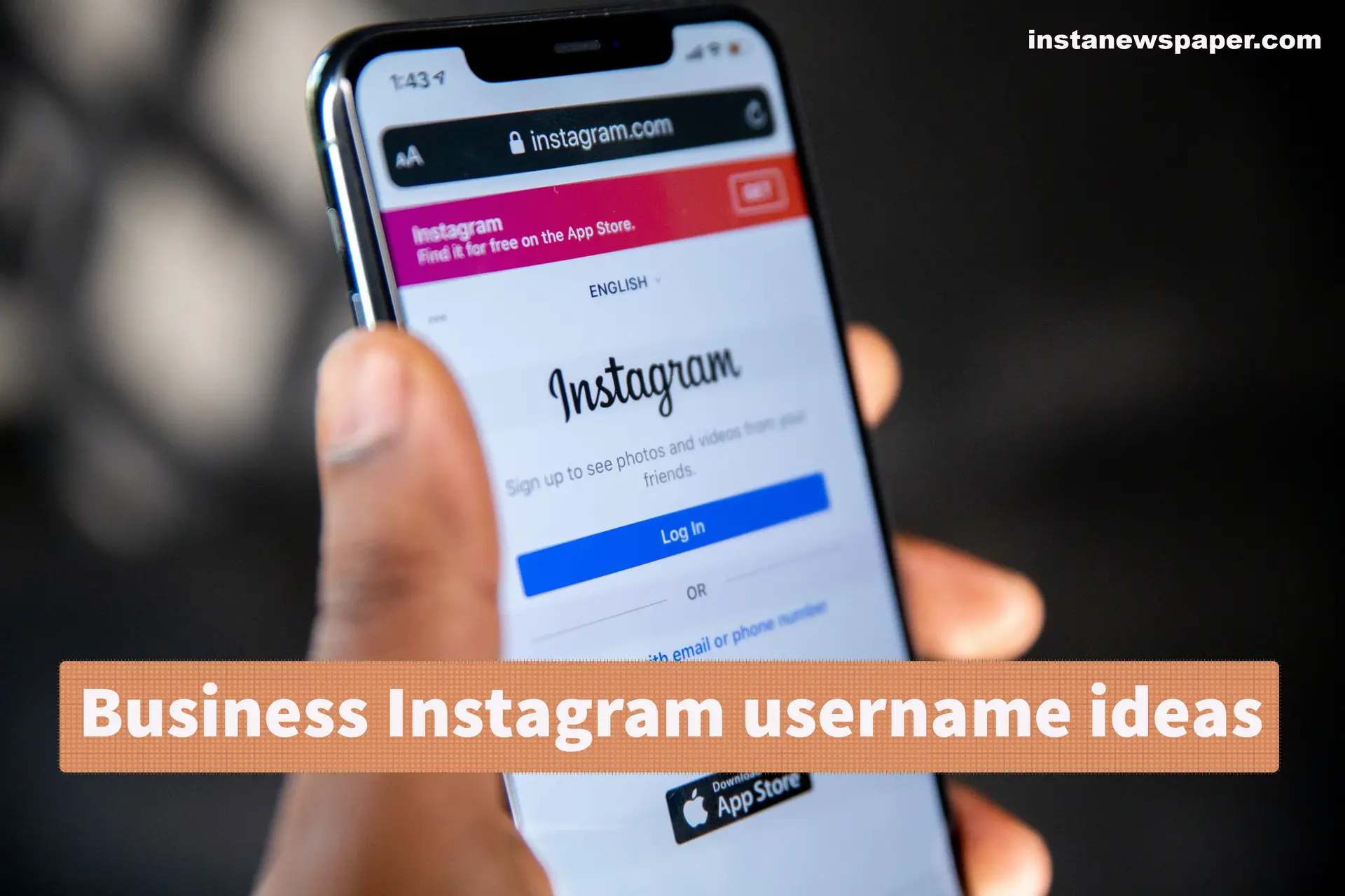 Business Instagram username ideas
